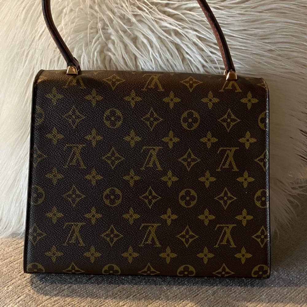 Louis Vuitton Monogram Satchel Malesherbes - Picture 5 of 12